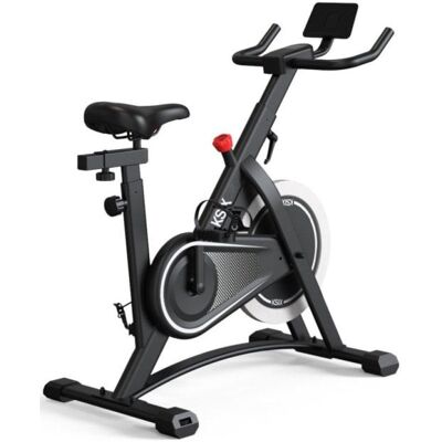 Ksix Kb01 Bicicleta Estática Indoor con Soporte Ajustable Compatible con Kinomap y Zwift, Negra Ksix Kb01 Bicicleta Estática Indoor con Soporte Ajustable Compatible con Kinomap y Zwift, Negra