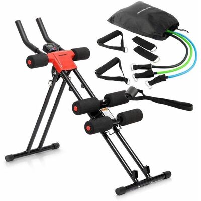 Pack Máquina de Abdominales Plegable y Bandas de Resistencia InnovaGoods Pack Máquina de Abdominales Plegable y Bandas de Resistencia InnovaGoods