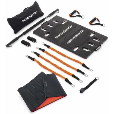 Pack Sistema de Entrenamiento Portátil InnovaGoods con Faja Deportiva Efecto Sauna Pack Sistema de Entrenamiento Portátil InnovaGoods con Faja Deportiva Efecto Sauna