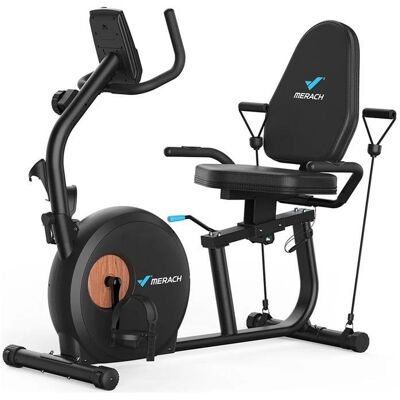 Bicicleta Recumbente MERACH MR-S23B1 8 Niveles de Resistencia Magnética Bluetooth Bicicleta Recumbente MERACH MR-S23B1 8 Niveles de Resistencia Magnética Bluetooth