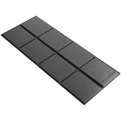 Mata fitness Urevo 160 x 65 cm negra antideslizante impermeable Mata fitness Urevo 160 x 65 cm negra antideslizante impermeable
