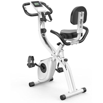 Bicicleta Estática Plegable HomeFitnessCode Rueda Inercia 2,5 Kg 8 Niveles Resistencia Bicicleta Estática Plegable HomeFitnessCode Rueda Inercia 2,5 Kg 8 Niveles Resistencia