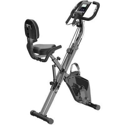 Bicicleta Estática Plegable HomeFitnessCode Rueda Inercia 2,5 kg 16 Niveles Resistencia Bicicleta Estática Plegable HomeFitnessCode Rueda Inercia 2,5 kg 16 Niveles Resistencia