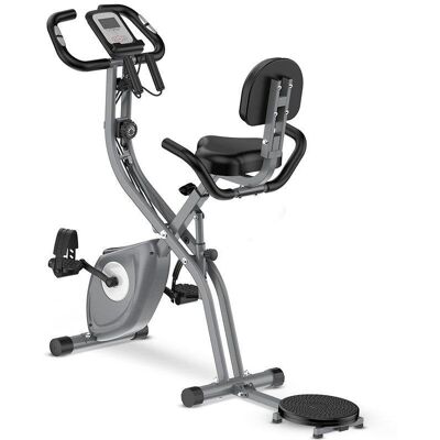 Bicicleta estática HomeFitnessCode plegable 3 en 1 con app y resistencia magnética Bicicleta estática HomeFitnessCode plegable 3 en 1 con app y resistencia magnética