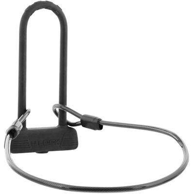 TnB UMULOCKXL Candado en U de Seguridad Nivel 7 con Llave para Patinete Eléctrico y Bicicleta XL Negro TnB UMULOCKXL Candado en U de Seguridad Nivel 7 con Llave para Patinete Eléctrico y Bicicleta XL Negro
