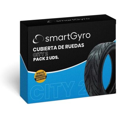 Cubierta urbana Tubeless para smartGyro K2, caucho antideslizante y alta absorción Cubierta urbana Tubeless para smartGyro K2, caucho antideslizante y alta absorción