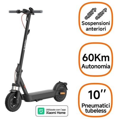 Patinete eléctrico Xiaomi Scooter 5 350W Autonomía 60km Ruedas 10" Freno tambor IPX5 Negro Patinete eléctrico Xiaomi Scooter 5 350W Autonomía 60km Ruedas 10" Freno tambor IPX5 Negro
