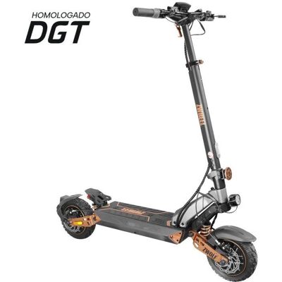Patinete eléctrico Zwheel Zwolf Duo 2x500W Autonomía 70km Ruedas 10" Off Road Doble suspensión Frenos hidráulicos Gris-bronce Patinete eléctrico Zwheel Zwolf Duo 2x500W Autonomía 70km Ruedas 10" Off Road Doble suspensión Frenos hidráulicos Gris-bronce