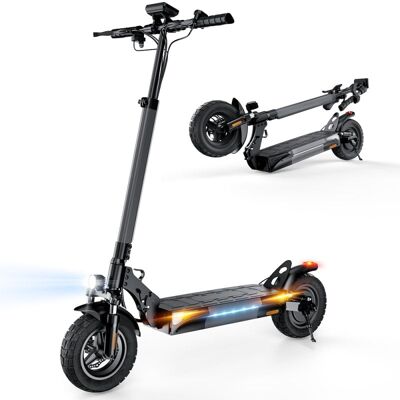 Iscooter W9 Patinete Eléctrico Plegable 10'' - 48v 14ah, Motor 1000w, Autonomía 35-45km, Velocidad Máx 45km/h Iscooter W9 Patinete Eléctrico Plegable 10'' - 48v 14ah, Motor 1000w, Autonomía 35-45km, Velocidad Máx 45km/h