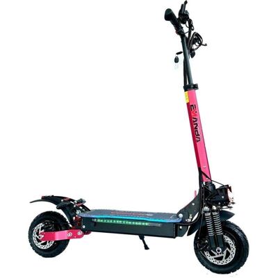 Patinete eléctrico Emanba X6 Pro 2400W Autonomía 70km Ruedas 10" Suspensión LED Rojo Patinete eléctrico Emanba X6 Pro 2400W Autonomía 70km Ruedas 10" Suspensión LED Rojo