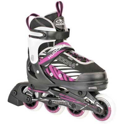 Patines en línea HUDORA 28136 para niños, ruedas de cuatro, talla 33 a 36 Patines en línea HUDORA 28136 para niños, ruedas de cuatro, talla 33 a 36