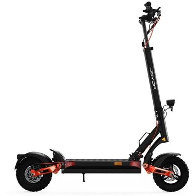 Patinete eléctrico Joyor 600W Autonomía 70km Ruedas 10" Frenos mecánicos Negro Patinete eléctrico Joyor 600W Autonomía 70km Ruedas 10" Frenos mecánicos Negro
