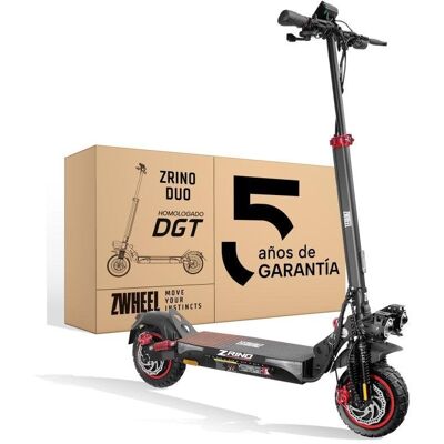 Patinete eléctrico Zwheel ZRino Duo Max T 1000W 70km Doble suspensión Negro Patinete eléctrico Zwheel ZRino Duo Max T 1000W 70km Doble suspensión Negro