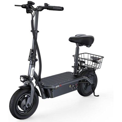 Patinete eléctrico iScooter F3 1000W Autonomía 60km Ruedas 10" Frenos disco Negro Patinete eléctrico iScooter F3 1000W Autonomía 60km Ruedas 10" Frenos disco Negro