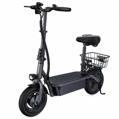 Patinete eléctrico iScooter F3 1000W Autonomía 60km Suspensión doble Negro Patinete eléctrico iScooter F3 1000W Autonomía 60km Suspensión doble Negro