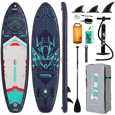 Tabla de paddle surf Funwater 50b hinchable 350 cm con asiento y kit completo Tabla de paddle surf Funwater 50b hinchable 350 cm con asiento y kit completo