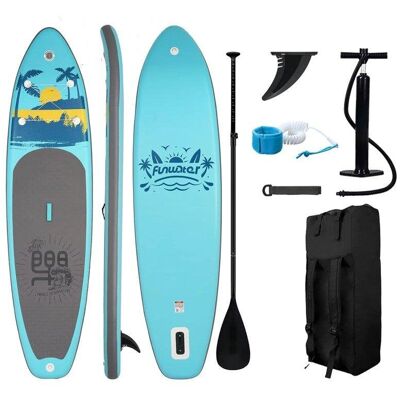 Tabla de surf hinchable Funwater SUPFW27A 335x83x15 cm 180 kg Atardecer tropical Tabla de surf hinchable Funwater SUPFW27A 335x83x15 cm 180 kg Atardecer tropical