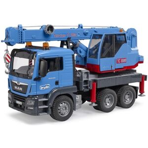 Camión grúa BRUDER MAN TGS 1:16 ABS Azul Camión grúa BRUDER MAN TGS 1:16 ABS Azul