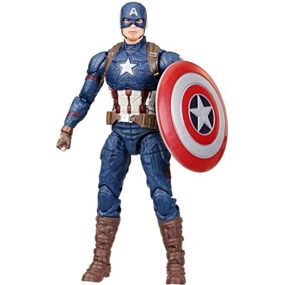 Figura de Juguete Hasbro Marvel Legends Captain America Multicolor 20 Puntos Figura de Juguete Hasbro Marvel Legends Captain America Multicolor 20 Puntos