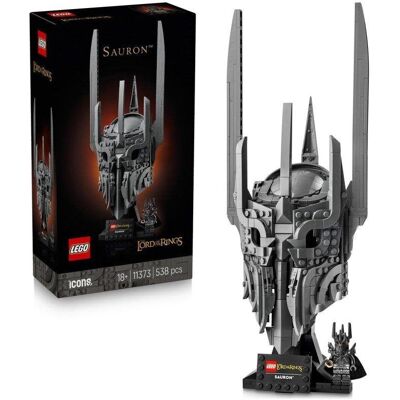 LEGO Icons El Señor de los Anillos Casco de Sauron 11373 538 piezas LEGO Icons El Señor de los Anillos Casco de Sauron 11373 538 piezas