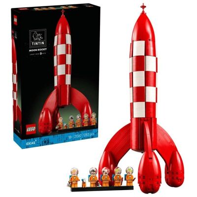 LEGO Ideas Cohete Lunar de Tintin 21367 1283 piezas LEGO Ideas Cohete Lunar de Tintin 21367 1283 piezas