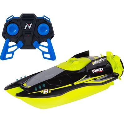 RC Boot Nikko Fleet Aquasplit Neongrün Ferngesteuertes Rennboot RC Boot Nikko Fleet Aquasplit Neongrün Ferngesteuertes Rennboot