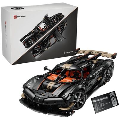 LEGO Technic Megacar Koenigsegg Sadair's Spear 42232 4104 piezas LEGO Technic Megacar Koenigsegg Sadair's Spear 42232 4104 piezas