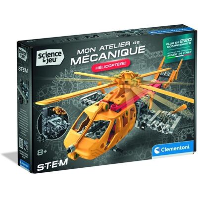 Clementoni Stem Helicóptero De Construcción 52989 220 piezas Clementoni Stem Helicóptero De Construcción 52989 220 piezas