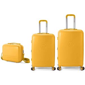 Benzi Bz5827am-60/50 Juego De Maletas, 2 Piezas Rígidas Extensibles Abs Y Neceser, Cabina 50 Cm Y Mediana 60 Cm, 4 Ruedas Dobles, Cerradura De Combinación, Amarillo Benzi Bz5827am-60/50 Juego De Maletas, 2 Piezas Rígidas Extensibles Abs Y Neceser, Cabina 50 Cm Y Mediana 60 Cm, 4 Ruedas Dobles, Cerradura De Combinación, Amarillo