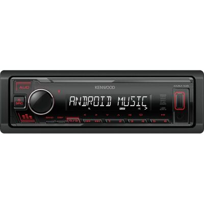 Receptor multimedia para coche Kenwood KMM-105RY Negro 1 DIN 50W Receptor multimedia para coche Kenwood KMM-105RY Negro 1 DIN 50W
