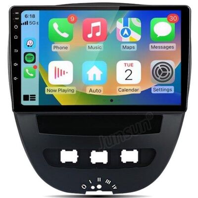 Autoradio JUNSUN Android 15 CarPlay Android Auto 4G GPS 10" Toyota Aygo/Citroen C1/Peugeot 107 2005-2014 Autoradio JUNSUN Android 15 CarPlay Android Auto 4G GPS 10" Toyota Aygo/Citroen C1/Peugeot 107 2005-2014