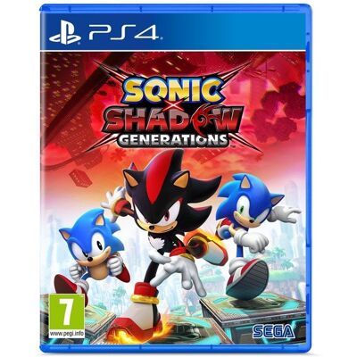 Sega Sonic X Shadow Generations PS4 Sega Sonic X Shadow Generations PS4