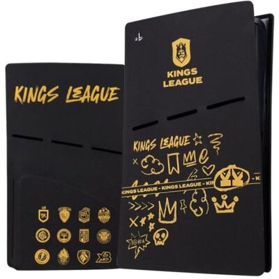 Funda de silicona Blade Kings League para PS5 Slim Disco diseño oficial alta protección Funda de silicona Blade Kings League para PS5 Slim Disco diseño oficial alta protección