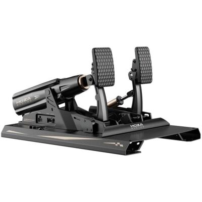 Pedal Moza RS082 Negro Aluminio 200 kg Sensor 15 bits USB PC Pedal Moza RS082 Negro Aluminio 200 kg Sensor 15 bits USB PC