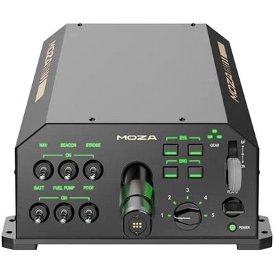 Base de vuelo Moza AY210 Force Feedback 9 Nm metal profesional Base de vuelo Moza AY210 Force Feedback 9 Nm metal profesional