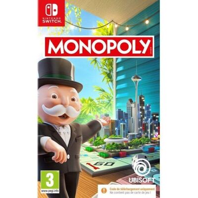 Videojuego Ubisoft Monopoly Nintendo Switch Edición Estándar Código en Caja Videojuego Ubisoft Monopoly Nintendo Switch Edición Estándar Código en Caja