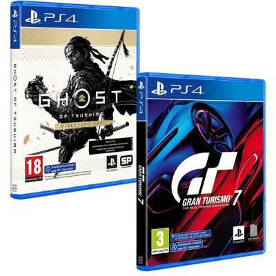 ardistel Pack Ghost Of Tsushima Director's Cut + Gran Turismo 7 PS4 ardistel Pack Ghost Of Tsushima Director's Cut + Gran Turismo 7 PS4