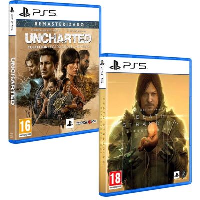 ardistel Pack Uncharted Colección Legado de los Ladrones + Death Stranding Director's Cut PS5 ardistel Pack Uncharted Colección Legado de los Ladrones + Death Stranding Director's Cut PS5