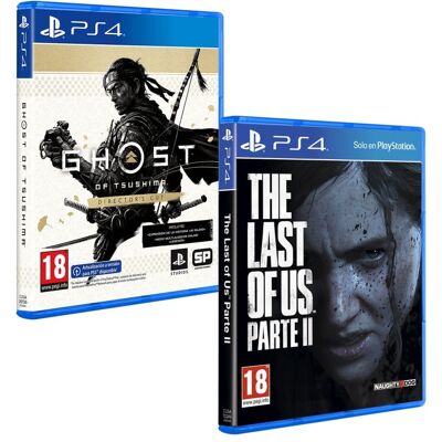 ardistel Pack Ghost Of Tsushima Director's Cut + The Last of Us Parte II PS4 ardistel Pack Ghost Of Tsushima Director's Cut + The Last of Us Parte II PS4