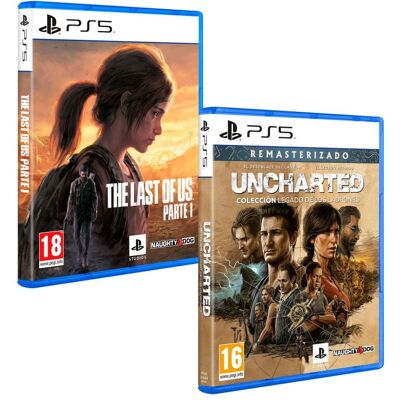 ardistel Pack The Last of Us Parte I + Uncharted Colección Legado de los Ladrones PS5 ardistel Pack The Last of Us Parte I + Uncharted Colección Legado de los Ladrones PS5