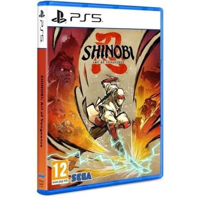 Sega Shinobi: Art Of Vengeance (ps5) Juego De Acción 2d De Discos, Estilo Dibujado A Mano, Artes Ninja Y Combate Sega Shinobi: Art Of Vengeance (ps5) Juego De Acción 2d De Discos, Estilo Dibujado A Mano, Artes Ninja Y Combate