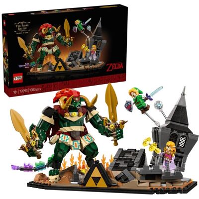 LEGO The Legend of Zelda Ocarina of Time La Batalla Final 77093 988 piezas LEGO The Legend of Zelda Ocarina of Time La Batalla Final 77093 988 piezas