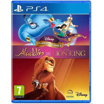 Disney Classic Games: Aladdin y El Rey León Remasterizados PS4 Disney Classic Games: Aladdin y El Rey León Remasterizados PS4