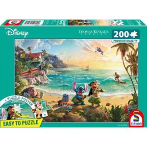 schmidt-spiele Puzzle Schmidt Spiele 200 piezas Thomas Kinkade Studios Disney Lilo & Stitch schmidt-spiele Puzzle Schmidt Spiele 200 piezas Thomas Kinkade Studios Disney Lilo & Stitch