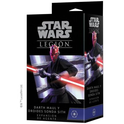 Asmodee Star Wars Legión: Darth Maul & Droides Sonda Sith Expansión de Agente Juego de Mesa Asmodee Star Wars Legión: Darth Maul & Droides Sonda Sith Expansión de Agente Juego de Mesa