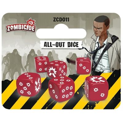 Asmodee Zombicide 2e: All-out Dice Expansión Juego de Mesa Asmodee Zombicide 2e: All-out Dice Expansión Juego de Mesa