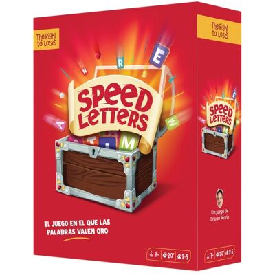 Asmodee Speed Letters Juego de Mesa Asmodee Speed Letters Juego de Mesa