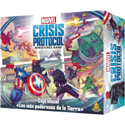 Asmodee Atomic Mass Games Marvel Crisis Protocol Caja Inicial Juego de Miniaturas Asmodee Atomic Mass Games Marvel Crisis Protocol Caja Inicial Juego de Miniaturas