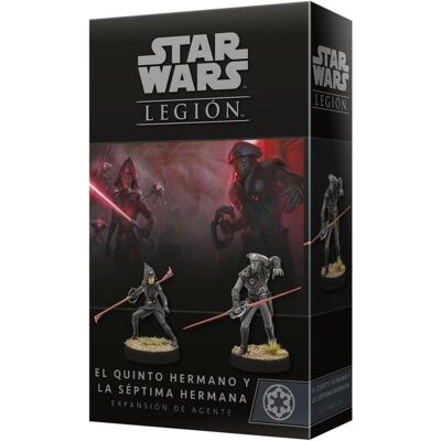 Asmodee Star Wars Legión El Quinto Hermano y la Séptima Hermana Juego de Mesa Expansión Asmodee Star Wars Legión El Quinto Hermano y la Séptima Hermana Juego de Mesa Expansión