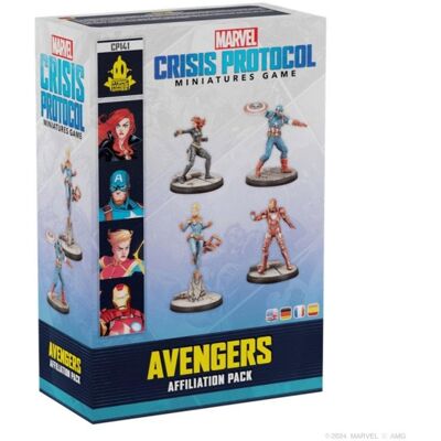 Asmodee Juego de mesa MCP Avengers Affiliation Pack Multicolor 2 jugadores 90 min rol Asmodee Juego de mesa MCP Avengers Affiliation Pack Multicolor 2 jugadores 90 min rol
